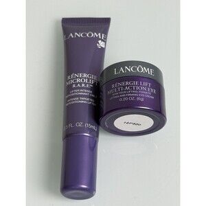 Lancome Renergie Microlift RARE Lifter 0.5 oz & Multi Action Eye Cream 0.2 oz